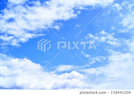 Blue sky and cloud image Blue sky and cloud image 138441204