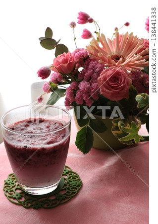 Pink flower arrangement Pink flower arrangement 138441338