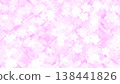 粉紅色花朵圖案背景 138441826