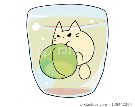 Ume-sshu (plum wine) cat 138442294