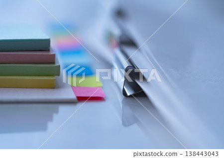 documents on the table documents on the table 138443043