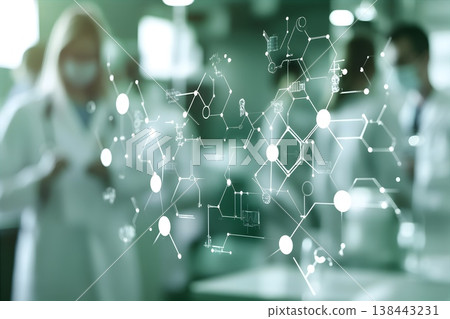 醫療人工智慧網路與醫生之間的合作(Healthcare DX,Copyspace) 醫療人工智慧網路與醫生之間的合作(Healthcare DX,Copyspace) 138443231