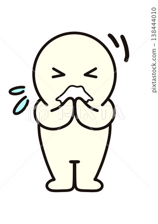 打噴嚏、花粉症、感冒、咳嗽、摀嘴、一般人 打噴嚏、花粉症、感冒、咳嗽、摀嘴、一般人 138444010