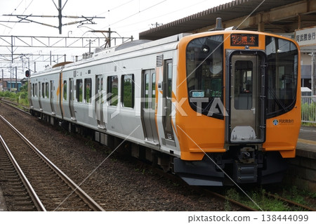 阿武隈特快線沿途風景：月木站（AB900系列列車） 138444099