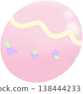 Easter egg pink clipart png 138444233