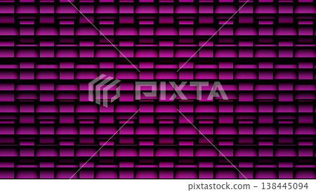 3D Abstract Magenta Pink Geometric Pattern Background with Textured Woven Layers Design 3D Abstract Magenta Pink Geometric Pattern Background with Textured Woven Layers Design 138445094