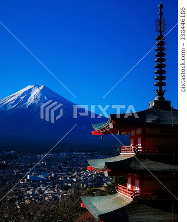 富士和五層寶塔 富士和五層寶塔 138446186