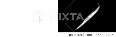 Dynamic white light streak effect assets compatible with transparent and black backgrounds. Dynamic white light streak effect assets compatible with transparent and black backgrounds. 138447786
