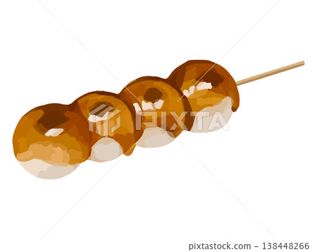 Mitarashi dango (1 skewer) Mitarashi dango (1 skewer) 138448266