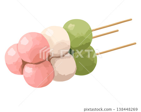 三色團子（3串） 138448269