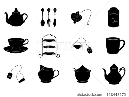 一套簡單的茶具－單色 138448273