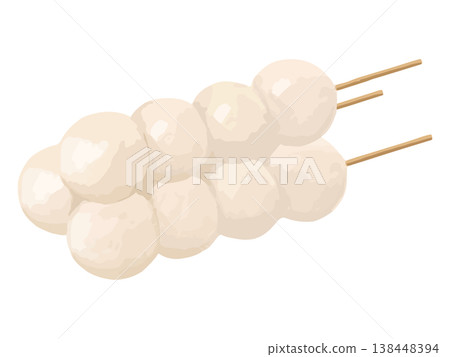 Shiratama dumplings (3 pieces) Shiratama dumplings (3 pieces) 138448394