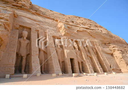 Abu Simbel Temple, Small Temple, Nubian Ruins Abu Simbel Temple, Small Temple, Nubian Ruins 138448682