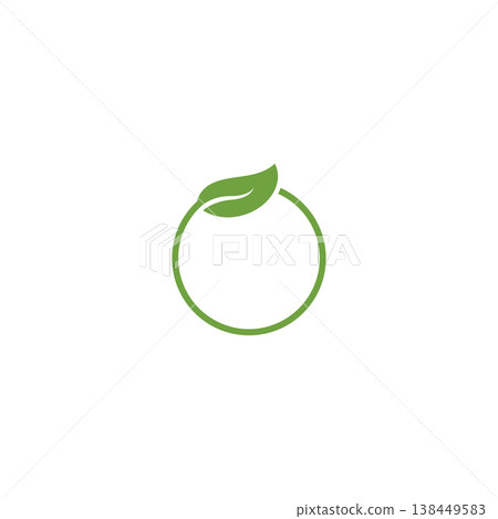 Green leaf ecology logo designs template  nature element vector icon 138449583