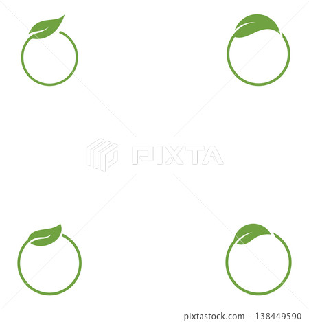 Green leaf ecology logo designs template nature element vector icon Green leaf ecology logo designs template nature element vector icon 138449590