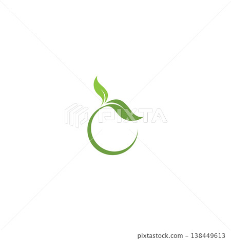 Green leaf ecology logo designs template  nature element vector icon 138449613