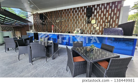 tables and chairs in restaurant tables and chairs in restaurant 138449981