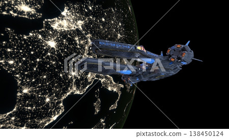 Spaceship and Earth 138450124