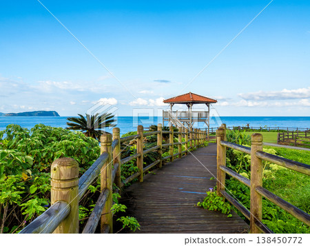 海納裡崎公園展望台（沖繩縣西表島） 138450772