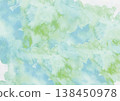 一幅色彩柔和的水彩風景畫。 138450978
