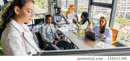 Team reviews prototype. Team conducts detailed prototype review session Team reviews prototype. Team conducts detailed prototype review session 138451700