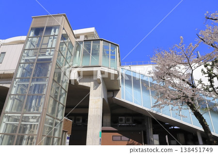 Iris Numa Park and Kita-Ayase Station in spring Iris Numa Park and Kita-Ayase Station in spring 138451749