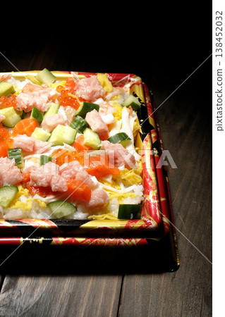 配料豐富的散壽司 138452032