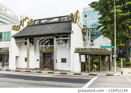 Building view of the Old Thong Chai Medical Institution in Singapore was gazetted as a national monument. Building view of the Old Thong Chai Medical Institution in Singapore was gazetted as a national monument. 138452290