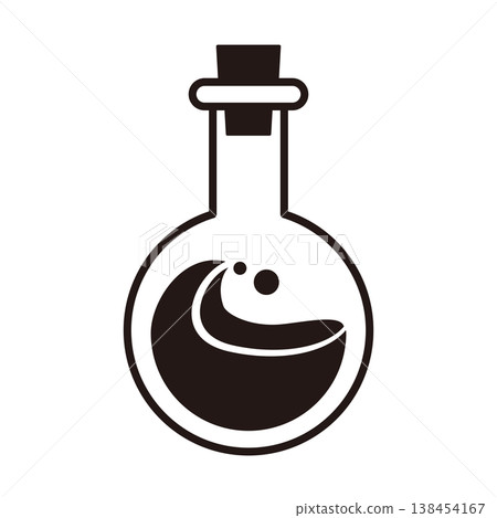 Magic potion icon for fantasy RPG UI and game assets 138454167