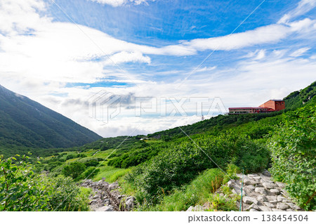 千丈寺冰斗健行路線和壯麗景色 千丈寺冰斗健行路線和壯麗景色 138454504