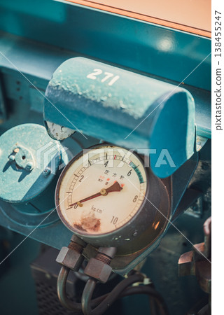 old train pressure gauge old train pressure gauge 138455247