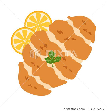 wiener schnitzel a clasic austrian dish comfort food 138455277