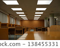 Empty classroom, library 138455331