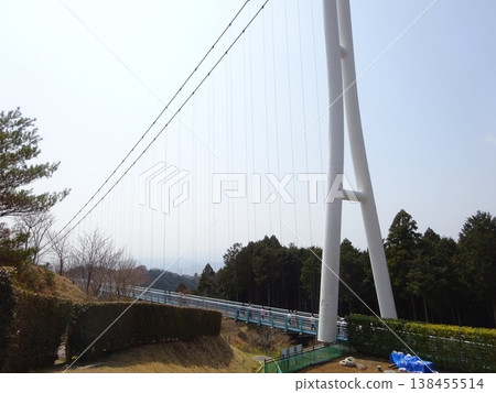 懸索橋的風景 138455514