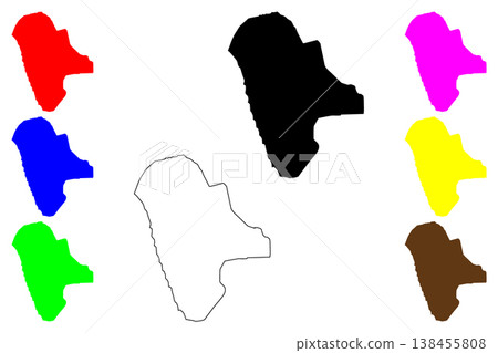 Kassala city (Republic of the Sudan) map vector illustration, scribble sketch Kassala map Kassala city (Republic of the Sudan) map vector illustration, scribble sketch Kassala map 138455808