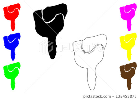Wad Madani city (Republic of the Sudan) map vector illustration, scribble sketch Wad Medani map Wad Madani city (Republic of the Sudan) map vector illustration, scribble sketch Wad Medani map 138455875