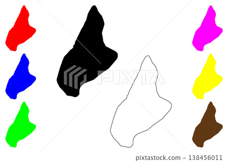 Kulob city (Republic of Tajikistan) map vector illustration, scribble sketch Khatlon map Kulob city (Republic of Tajikistan) map vector illustration, scribble sketch Khatlon map 138456011