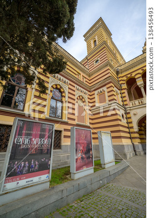 Georgian National Opera and Ballet Theater on Rustaveli Avenue in Tbilisi, Georgia Georgian National Opera and Ballet Theater on Rustaveli Avenue in Tbilisi, Georgia 138456493