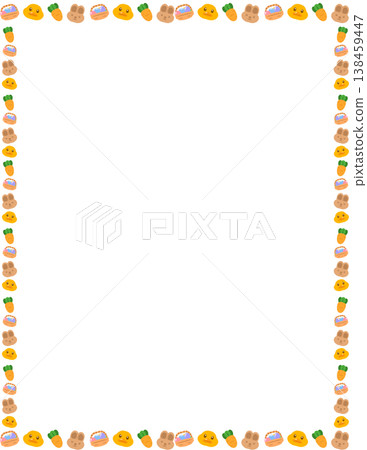 easter frame 138459447