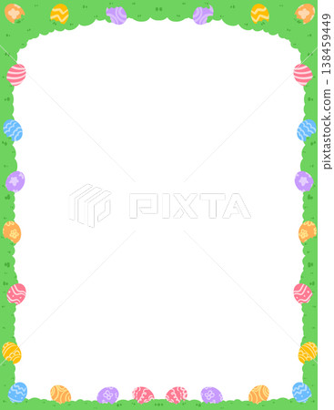 easter frame easter frame 138459449