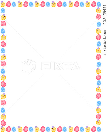 easter frame easter frame 138459451