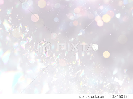 Sparkly silver spectrum background 138460131