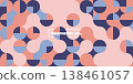 Simple layout with abstract geometric shapes. 138461057