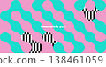 Simple layout with abstract geometric shapes. 138461059