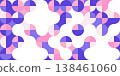 Simple layout with abstract geometric shapes. 138461060