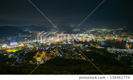 Night view of Nagasaki Night view of Nagasaki 138461774