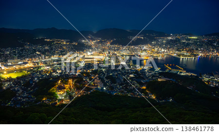 Night view of Nagasaki Night view of Nagasaki 138461778
