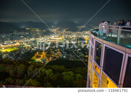 Night view of Nagasaki Night view of Nagasaki 138461791