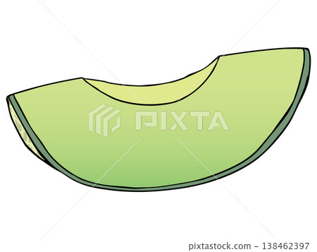 Green-fleshed melon 138462397