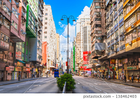 香港彌敦道 *部分軟焦點 香港彌敦道 *部分軟焦點 138462403
